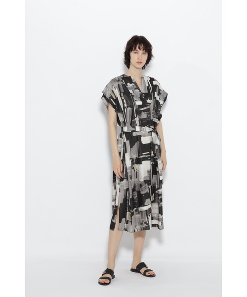 BOSCH（ボッシュ）の「◆ビックペイントプリントワンピース（ワンピース・レディース・ホワイト系その他/ブラック系その他・38/36）」の20枚目の写真