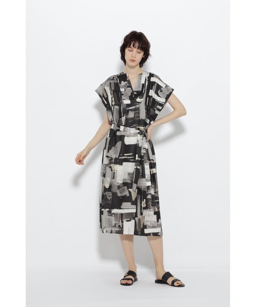 BOSCH（ボッシュ）の「◆ビックペイントプリントワンピース（ワンピース・レディース・ホワイト系その他/ブラック系その他・38/36）」の15枚目の写真