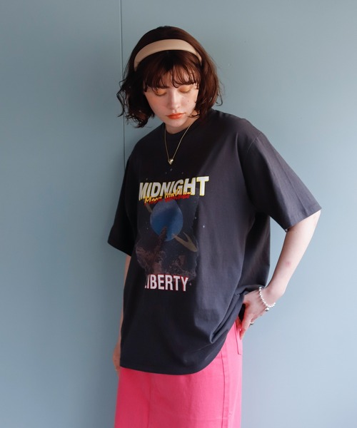 MIDNIGHTプリントTシャツ（Tシャツ/カットソー）｜Birthday room