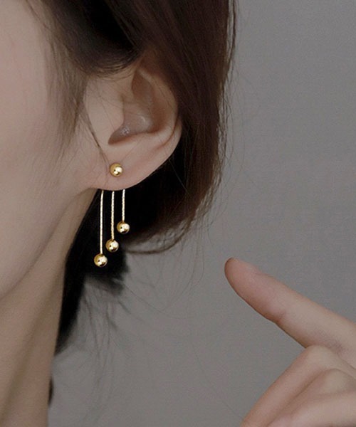 セール ロングチェーンピアス ピアス 両耳用 Gossip ロサンゼルス ゴシップロサンゼルス のファッション通販 Zozotown