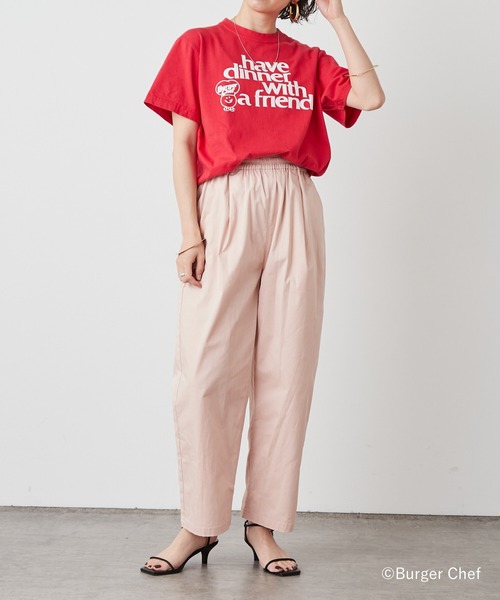Omekashi(オメカシ)の「GOOD ROCK SPEED BurgerChef with a friend Tシャツ(Tシャツ/カットソー・レディース・レッド・FREE)」の18枚目の写真