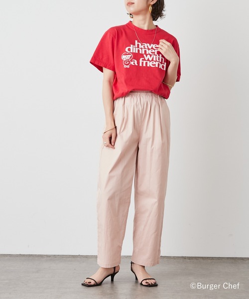 Omekashi(オメカシ)の「GOOD ROCK SPEED BurgerChef with a friend Tシャツ(Tシャツ/カットソー・レディース・レッド・FREE)」の20枚目の写真