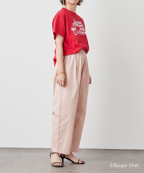 Omekashi(オメカシ)の「GOOD ROCK SPEED BurgerChef with a friend Tシャツ(Tシャツ/カットソー・レディース・レッド・FREE)」の22枚目の写真
