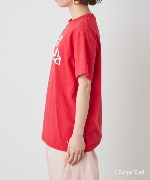 Omekashi(オメカシ)の「GOOD ROCK SPEED BurgerChef with a friend Tシャツ(Tシャツ/カットソー・レディース・レッド・FREE)」の4枚目の写真