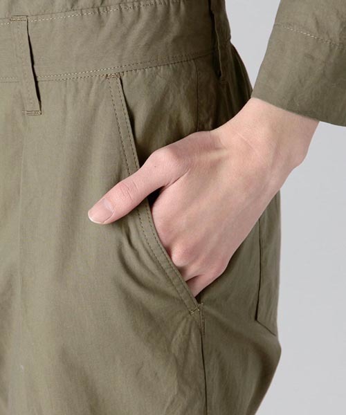 ROSE BUD(ローズバッド)の「LOP-15125 L/S JUMP SUITS(サロペット/オーバーオール・レディース・オリーブ/キャメル・ONE SIZE)」の8枚目の写真