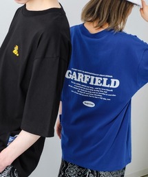 B ONE SOUL | 【Sequence by B ONE SOUL × GARFIELD】バックプリント ワンポイント Tシャツ(Tシャツ/カットソー)