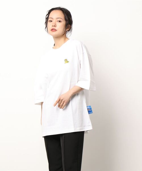 B ONE SOUL(ビーワンソウル)の「【Sequence by B ONE SOUL × GARFIELD】バックプリント ワンポイント Tシャツ(Tシャツ/カットソー・メンズ・ホワイト/ブラック/ブルー・LARGE/MEDIUM)」の11枚目の写真