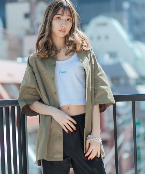 PBLIM(ページボーイリム)の「【PAGEBOYLIM】シシュウワークシャツ(シャツ/ブラウス・レディース・ベージュ/カーキ/ブルー・MEDIUM/LARGE)」の3枚目の写真