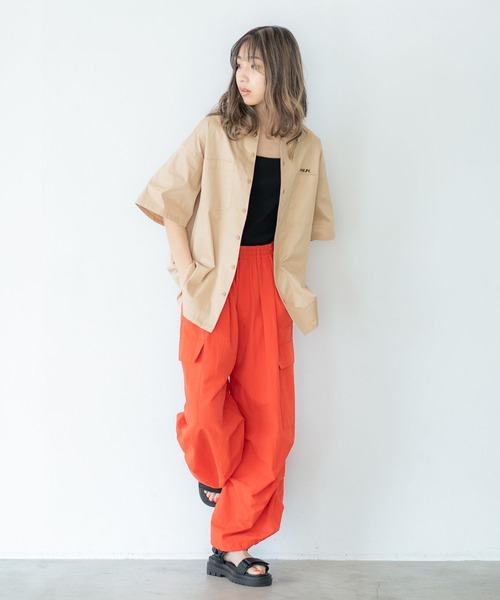 PBLIM(ページボーイリム)の「【PAGEBOYLIM】シシュウワークシャツ(シャツ/ブラウス・レディース・ベージュ/カーキ/ブルー・MEDIUM/LARGE)」の7枚目の写真