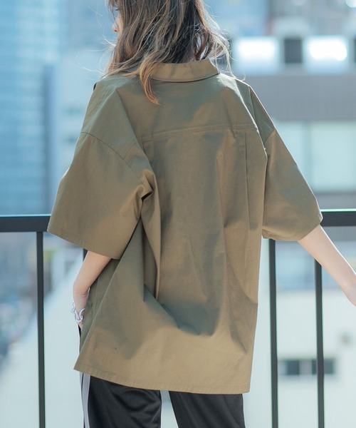 PBLIM(ページボーイリム)の「【PAGEBOYLIM】シシュウワークシャツ(シャツ/ブラウス・レディース・ベージュ/カーキ/ブルー・MEDIUM/LARGE)」の13枚目の写真