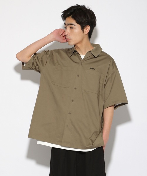 PBLIM(ページボーイリム)の「【PAGEBOYLIM】シシュウワークシャツ(シャツ/ブラウス・レディース・ベージュ/カーキ/ブルー・MEDIUM/LARGE)」の18枚目の写真