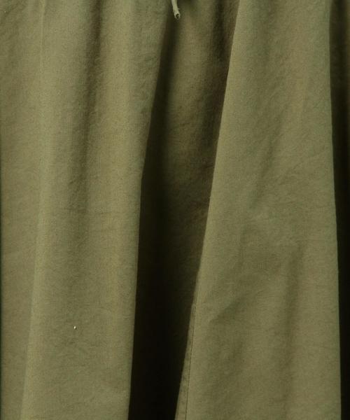 coen（コーエン）の「ギャザーフレアスカート（スカート・レディース・ベージュ/オリーブ/ネイビー・LARGE/MEDIUM）」の7枚目の写真