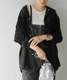 別注【NOMA t.d./ノーマティーディー】フリンジSH JK：シャツ