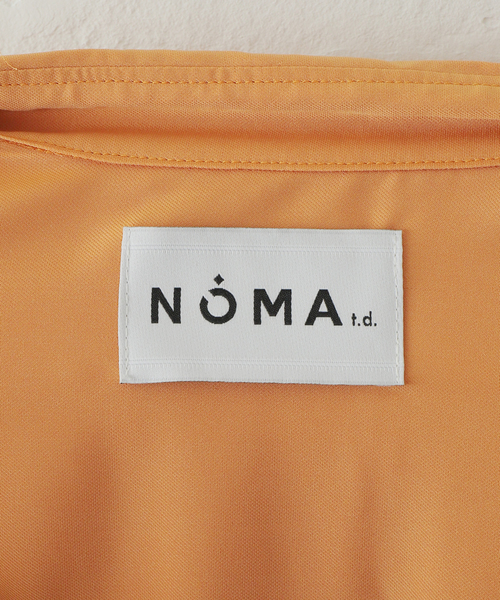 NOMA t.d.（ノーマティーディー）の「別注【NOMA t.d./ノーマティーディー】フリンジSH JK：シャツ（シャツ/ブラウス・レディース・ブラック/オレンジ・FREE）」の3枚目の写真