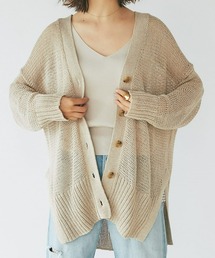 RIVE DROITE（リヴドロワ）の「サイドスリットニットカーディガン（カーディガン/ボレロ）」