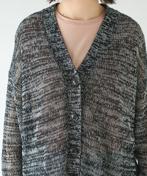 RIVE DROITE(リヴドロワ)の「サイドスリットニットカーディガン(カーディガン/ボレロ・レディース・ブラック/グレー/ベージュ・FREE)」の21枚目の写真