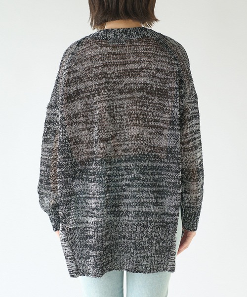 RIVE DROITE(リヴドロワ)の「サイドスリットニットカーディガン(カーディガン/ボレロ・レディース・ブラック/グレー/ベージュ・FREE)」の19枚目の写真