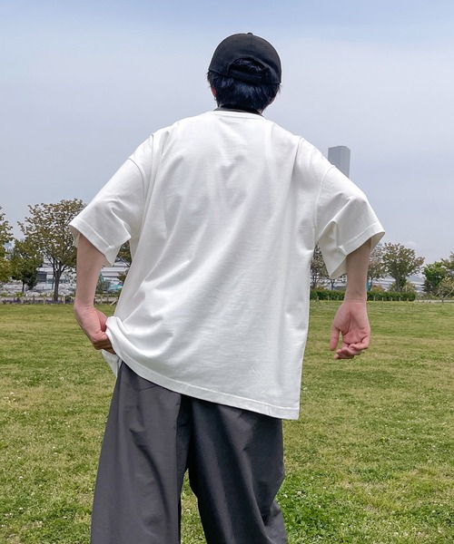 kutir（クティール）の「ヘンリーネック無地ポケットTシャツ（Tシャツ/カットソー・メンズ・ボルドー/オフホワイト/ブラック/グリーン/ブラウン/カーキ・MEDIUM/LARGE）」の12枚目の写真