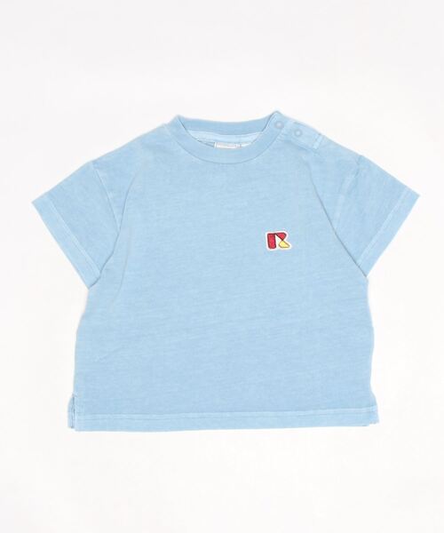 ROUND HOUSE(ラウンドハウス)の「【ROUND HOUSE】ピグメントT(80~150cm)(Tシャツ/カットソー・キッズ・ピンク/ブルー/グリーン・90/100/110/120/80/95/130/140/150)」の2枚目の写真