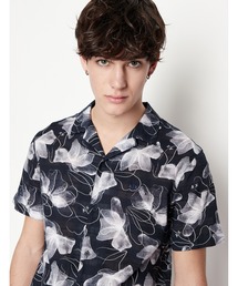ARMANI EXCHANGE | 【A|X アルマーニ エクスチェンジ】フラワープリント 半袖シャツ/REGULAR(シャツ/ブラウス)