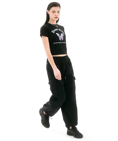 FANCY CLUB（ファンシークラブ）の「A'GEM/9 × .kom『 FANCY CLUB/ファンシークラブ』PAVILION STANDARD TEE /パブリオン スタンダード 半袖Tシャツ（Tシャツ/カットソー・レディース・ホワイト/チャコールグレー/ブラック・FREE）」の13枚目の写真