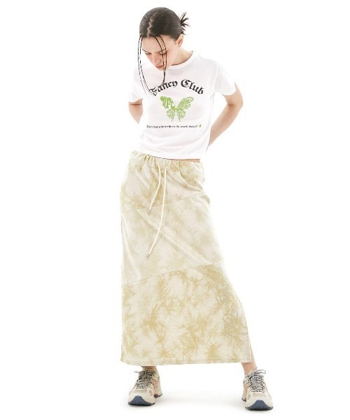 FANCY CLUB（ファンシークラブ）の「A'GEM/9 × .kom『 FANCY CLUB/ファンシークラブ』PAVILION STANDARD TEE /パブリオン スタンダード 半袖Tシャツ（Tシャツ/カットソー・レディース・ホワイト/チャコールグレー/ブラック・FREE）」の7枚目の写真
