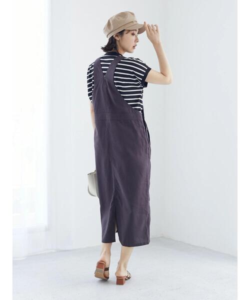 Petit fleur（プチフルール）の「・Petit Fleur ボーダーモックネックTシャツ（Tシャツ/カットソー・レディース・ブラック/オフホワイト・FREE）」の12枚目の写真