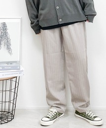 ストライプ シェフパンツ