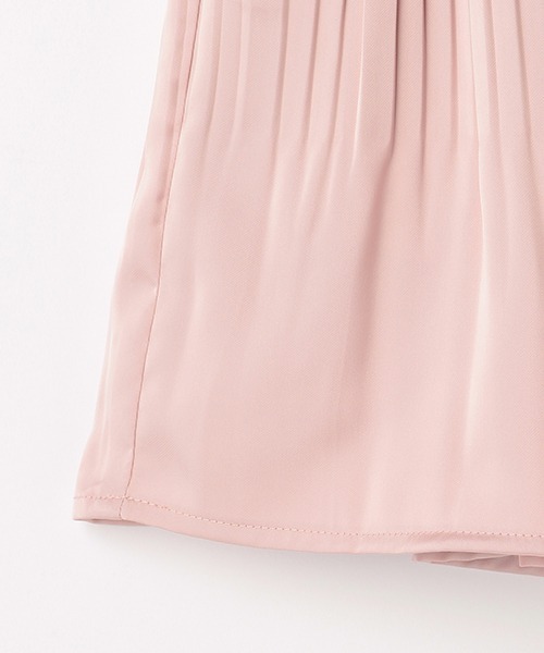 by LOVEiT（バイラビット）の「ポシェットつきプリーツスカパン（その他パンツ・キッズ・アイボリー/サックスブルー/ピンク/ブラック・120cm/130cm/150cm/160cm/140cm）」の8枚目の写真