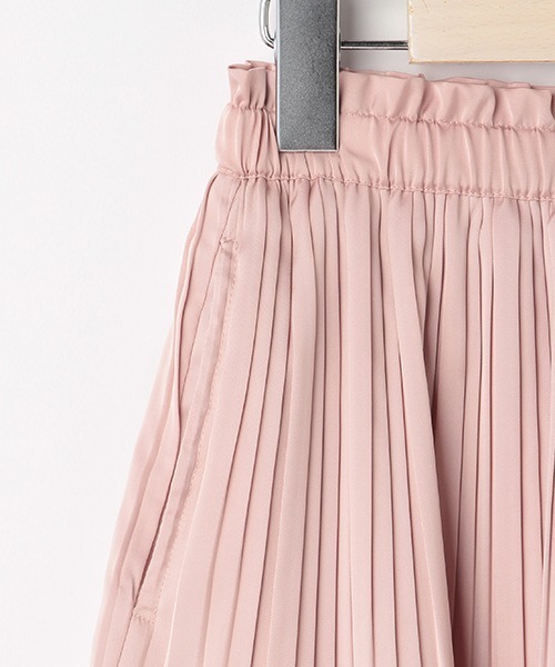 by LOVEiT（バイラビット）の「ポシェットつきプリーツスカパン（その他パンツ・キッズ・アイボリー/サックスブルー/ピンク/ブラック・120cm/130cm/150cm/160cm/140cm）」の10枚目の写真