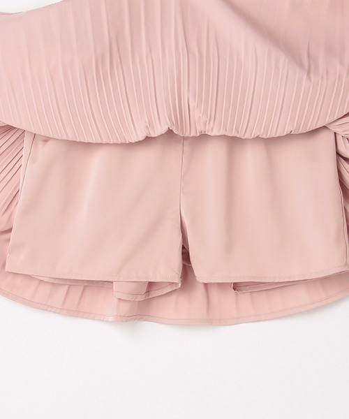 by LOVEiT（バイラビット）の「ポシェットつきプリーツスカパン（その他パンツ・キッズ・アイボリー/サックスブルー/ピンク/ブラック・120cm/130cm/150cm/160cm/140cm）」の11枚目の写真