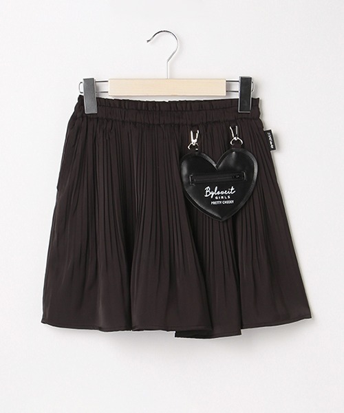 by LOVEiT（バイラビット）の「ポシェットつきプリーツスカパン（その他パンツ・キッズ・アイボリー/サックスブルー/ピンク/ブラック・120cm/130cm/150cm/160cm/140cm）」の18枚目の写真