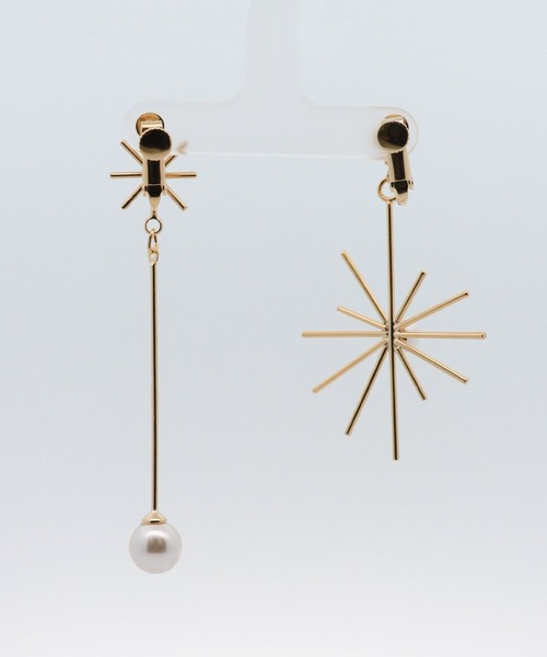 Three Four Time（ｽﾘｰﾌｫｰﾀｲﾑ）の「トゥインクルスターアシメイヤリング（イヤリング・レディース・シルバー/ゴールド・FREE）」の9枚目の写真