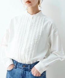 le.coeur blanc | フロントフリルシャツ(シャツ/ブラウス)