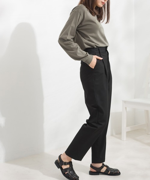 OMNES（オムネス）の「ユニセックス バイオポリウォッシュ 綿100％プリント長袖Tシャツ（Tシャツ/カットソー・レディース・ホワイト/ブラック/ピンクベージュ/チャコール・SMALL/MEDIUM/LARGE/X-LARGE）」の18枚目の写真