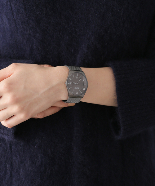 SKAGEN(スカーゲン)の「SKAGEN SKW6815 37mm【 ウォッチ 】(アナログ腕時計・レディース・チャコールグレー・FREE)」の10枚目の写真