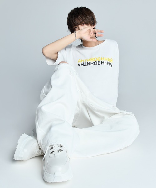 ADRER（アドラー）の「【Ukraina charity】heavy weight cotton big T-shirt/ウクライナチャリティーヘビーウェイトコットンビックTシャツ（Tシャツ/カットソー・メンズ・ホワイト・X-SMALL/SMALL/MEDIUM/LARGE）」の14枚目の写真