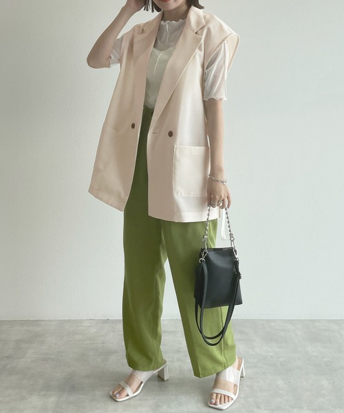 w closet（ダブルクローゼット）の「サイドベルトテーラードジレ