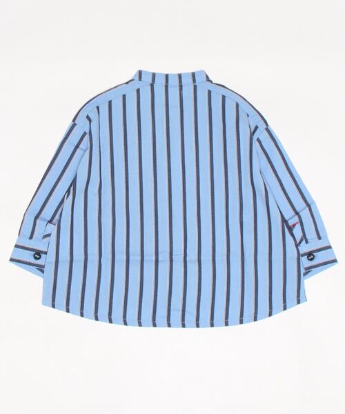 RAGMART（ラグマート）の「バンドカラーシャツ（シャツ/ブラウス・キッズ・グレー/ストライプ/チェック・90cm/80ｃｍ）」の13枚目の写真
