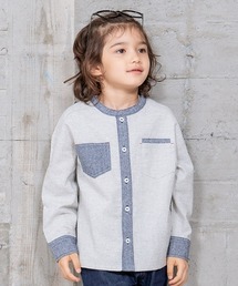 バンドカラーシャツ