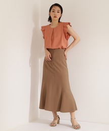 NATURAL BEAUTY BASIC | サス付マーメイドスカート(スカート)
