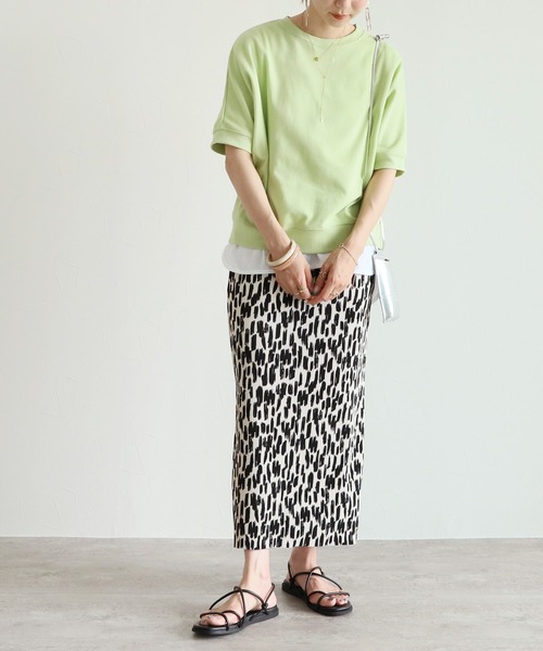 reca（レカ）の「アニマル柄プリントプリーツスカート（スカート・レディース・ブラック/アイボリー/グレー系/ブラック系その他/ブラック系その他2/ベージュ系その他2・FREE）」の16枚目の写真