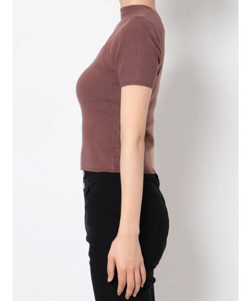 RESEXXY（リゼクシー）の「バスト切替2wayニットトップス（ニット/セーター・レディース・ブラック/ホワイト/ベージュ/ブラウン・FREE）」の19枚目の写真