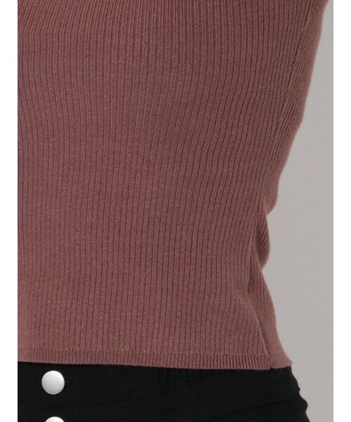 RESEXXY（リゼクシー）の「バスト切替2wayニットトップス（ニット/セーター・レディース・ブラック/ホワイト/ベージュ/ブラウン・FREE）」の12枚目の写真