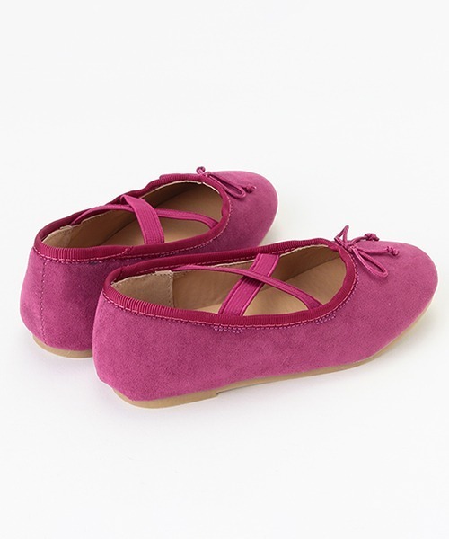 petit main(プティマイン)の「バレエシューズ(バレエシューズ・キッズ・ゴールド/ブラック/プラム・15cm/16cm/14cm/17cm/18cm)」の6枚目の写真