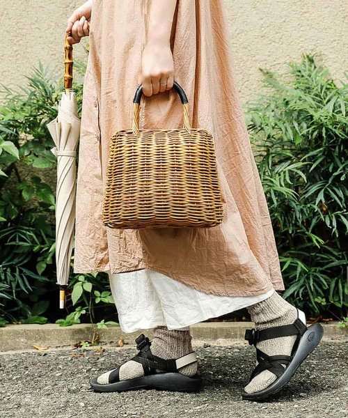 Sybilla シビラ⭐︎シェル型バッグ カゴバッグ HIGHTIDE（ハイタイド）の「toca ARAROG SHELL BAG トーカ