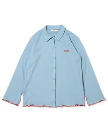 atmos pink | UGG@mos リブメローカーディガン / アグ リブメローカーディガン(カーディガン/ボレロ)