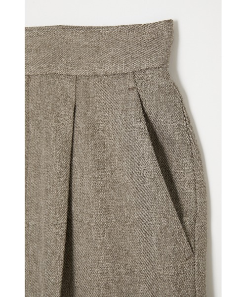 MOUSSY（マウジー）の「STRAIGHT TUCK パンツ（その他パンツ・レディース・カーキ/ベージュ・1/0/2）」の10枚目の写真