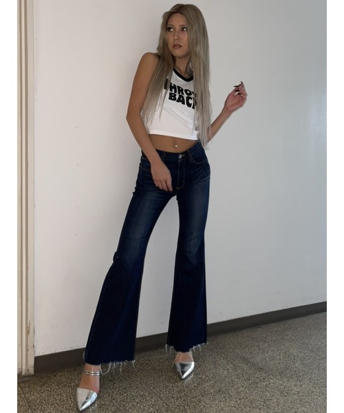 EGOIST(エゴイスト)の「発泡プリントタンクトップ(タンクトップ・レディース・ホワイト/ブラック/パープル・FREE)」の22枚目の写真