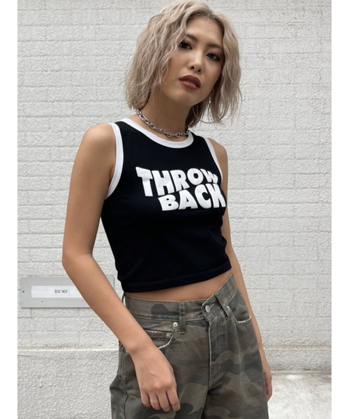 EGOIST(エゴイスト)の「発泡プリントタンクトップ(タンクトップ・レディース・ホワイト/ブラック/パープル・FREE)」の17枚目の写真